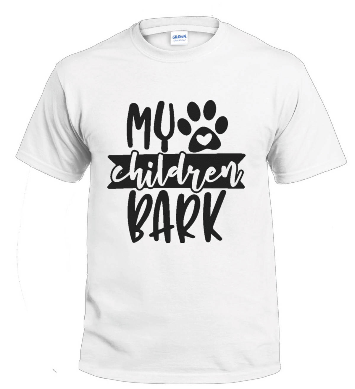 My Children Bark 2 dog parent t-shirt