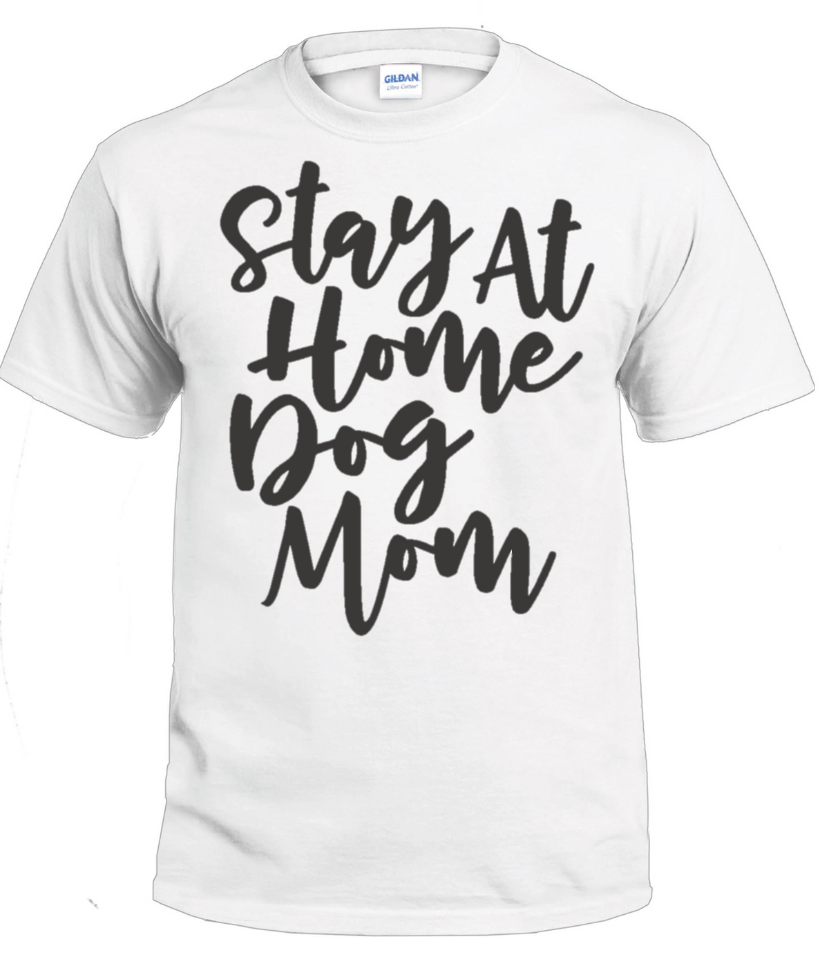 Stay At Home Dog Mom dog parent t-shirt
