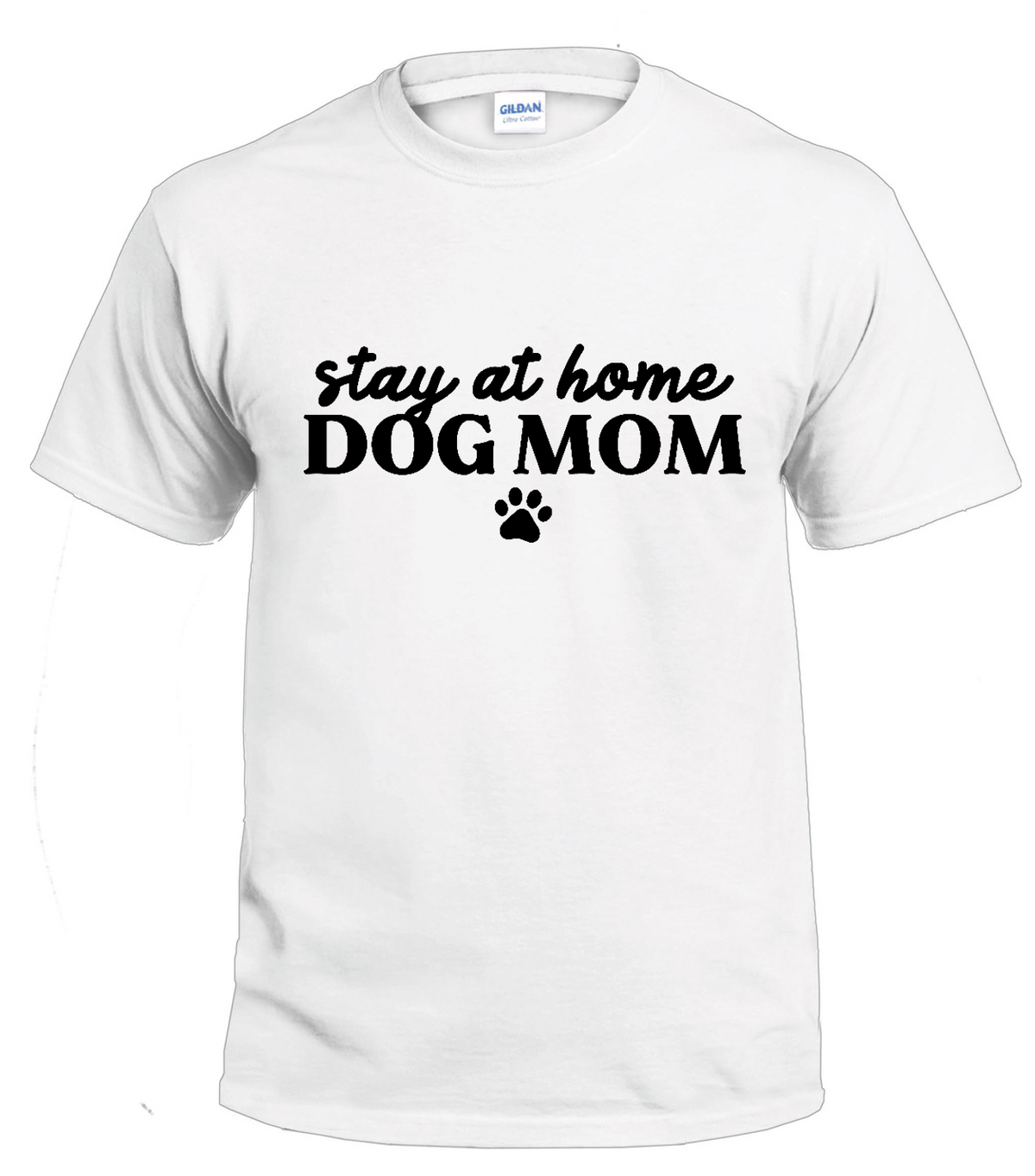 Stay At Home Dog Mom dog parent t-shirt