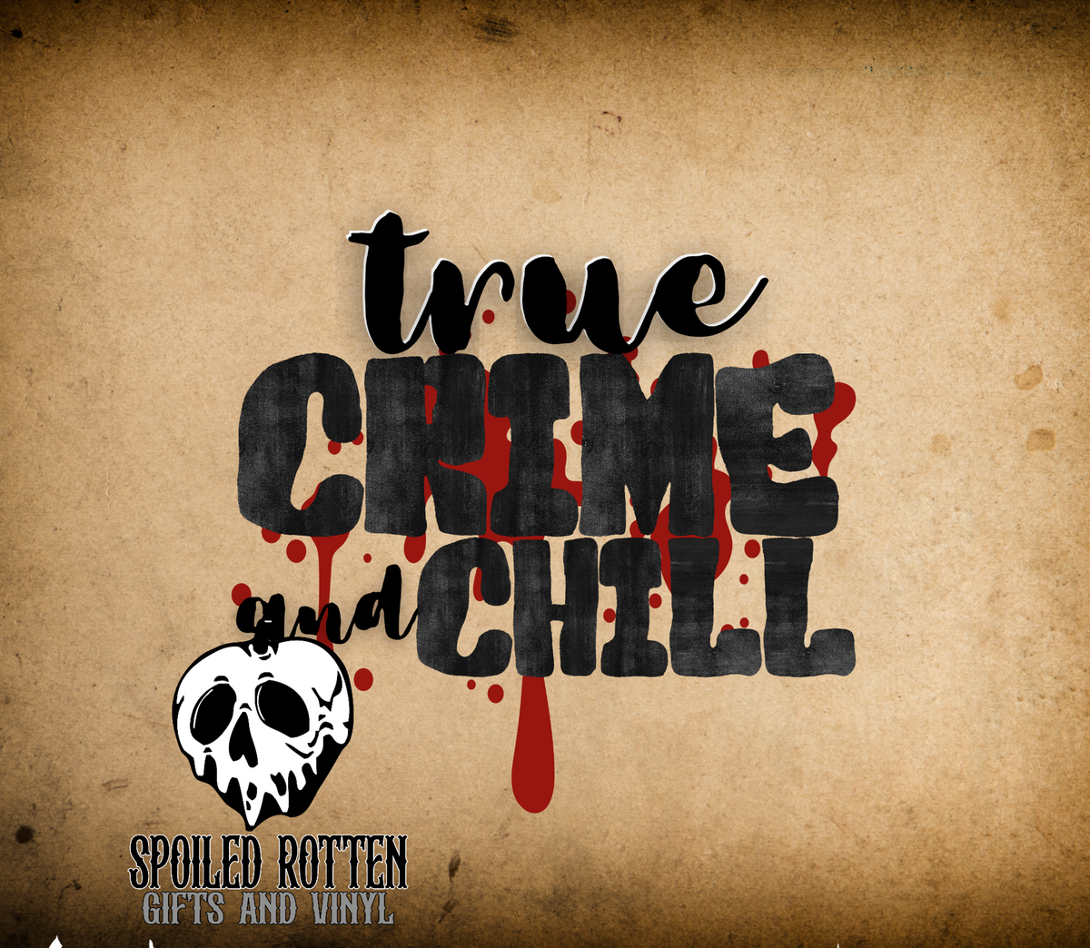 True Crime & Chill 20 oz tumbler