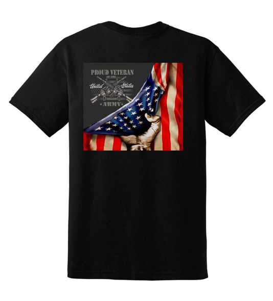 Flag & Veteran t-shirt