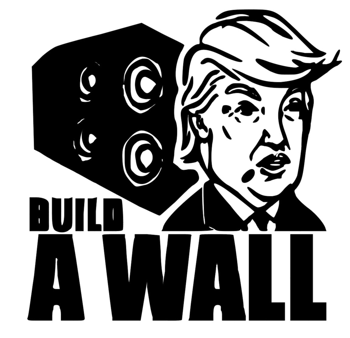 Build a Wall decal