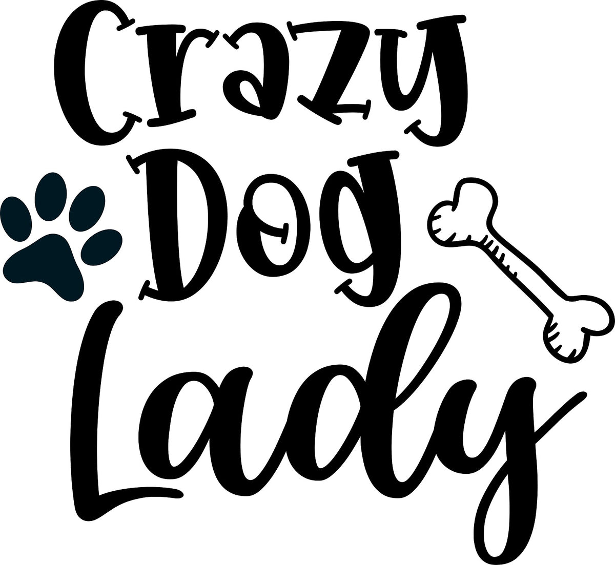 Crazy Dog Lady dog parent t-shirt