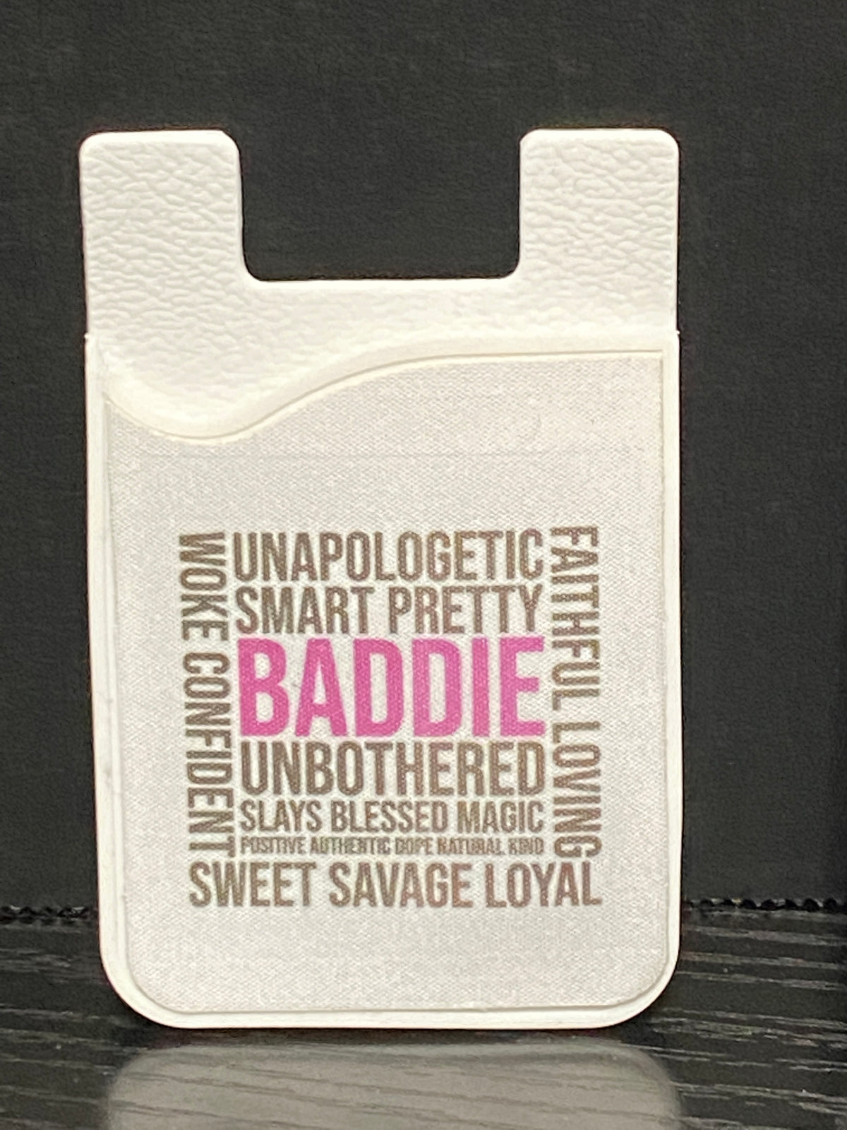 Baddies of Bass Card Holder For Back of Phone