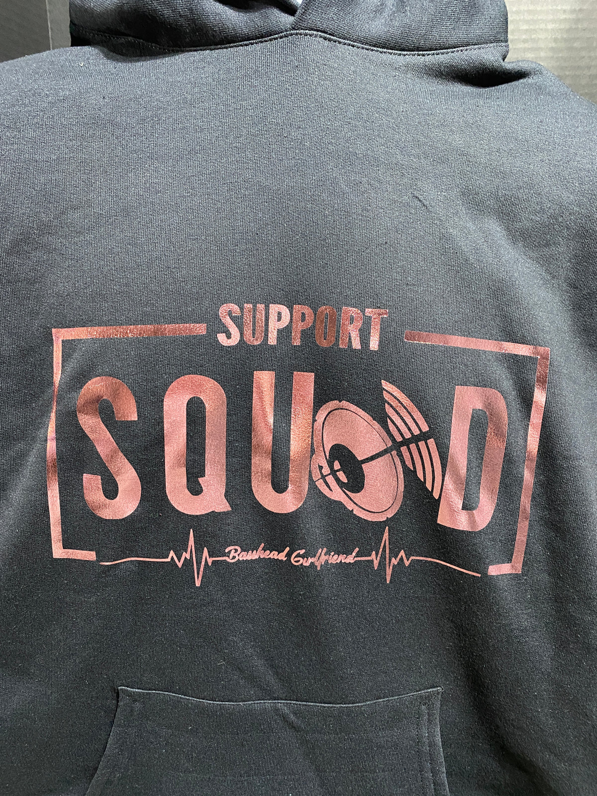 Basshead Girlfriend Support Squad Sweatshirt