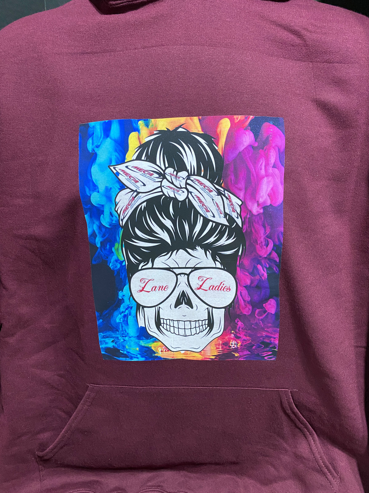 MECA Lane Ladies Skull Sweatshirt