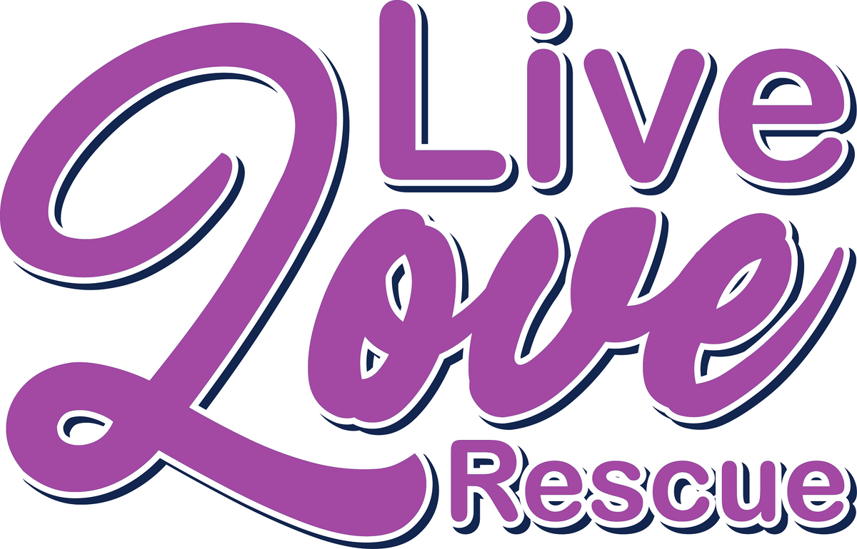 Live Love Rescue dog parent t-shirt