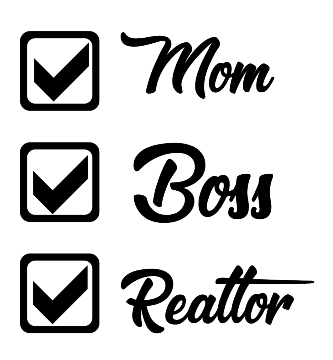 Mom Boss Realtor real estate t-shirt