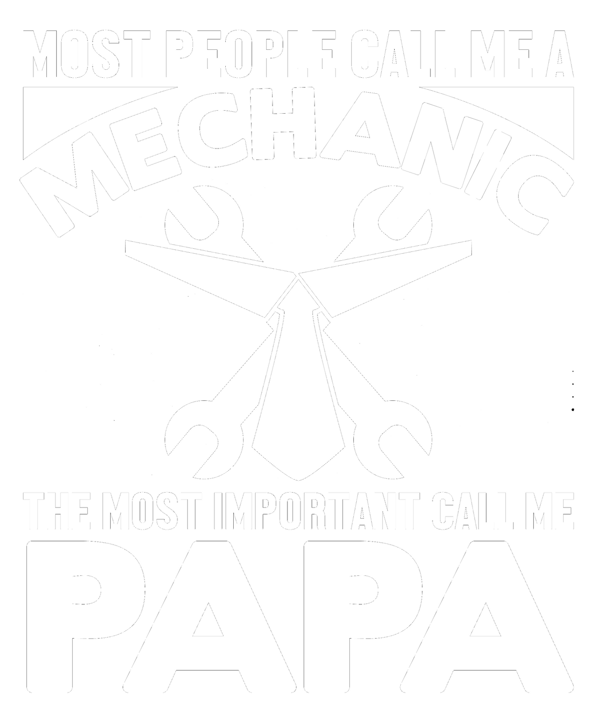 Mechanic Papa t-shirt