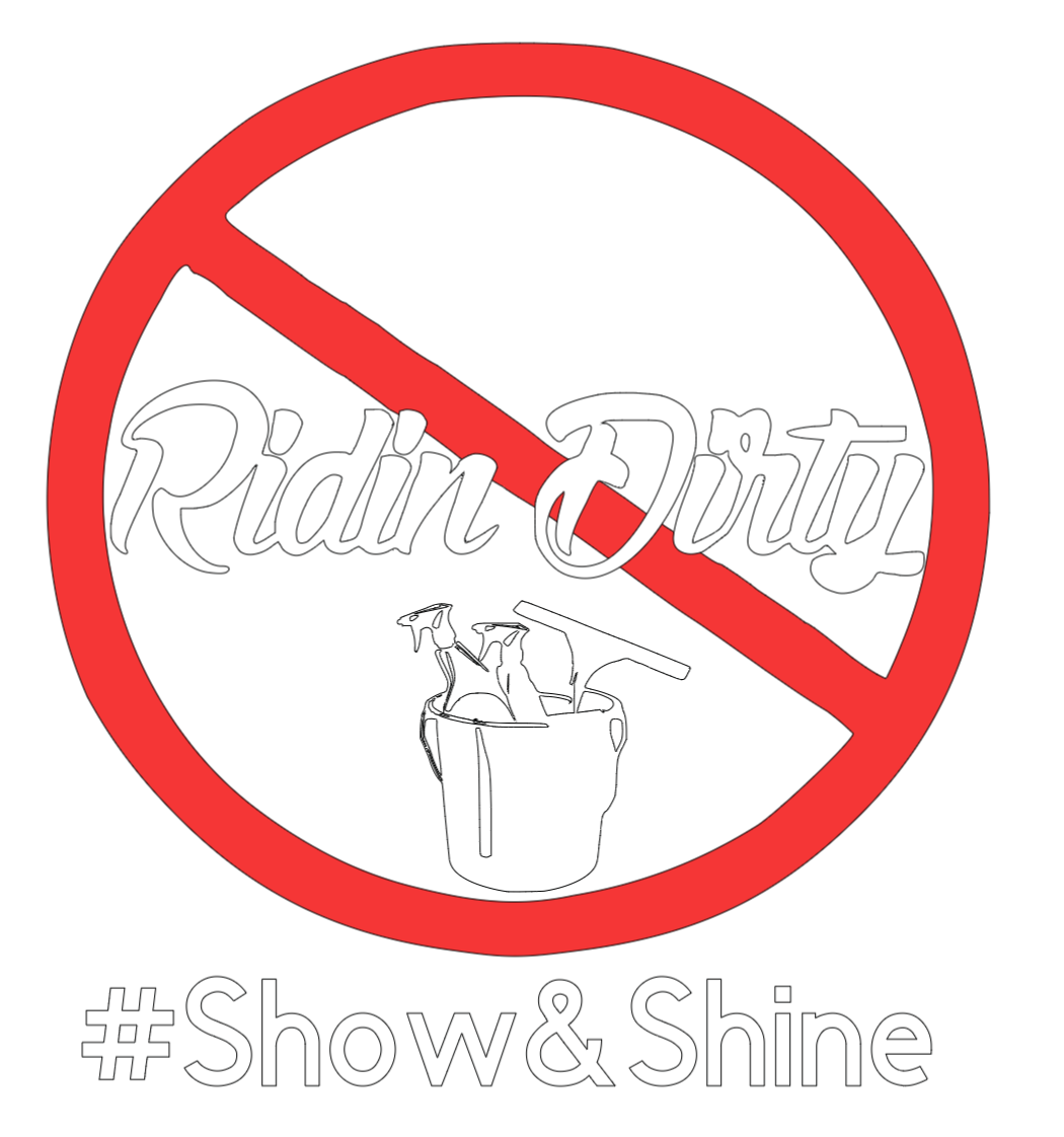 Ridin Dirty - Show & Shine decal sticker