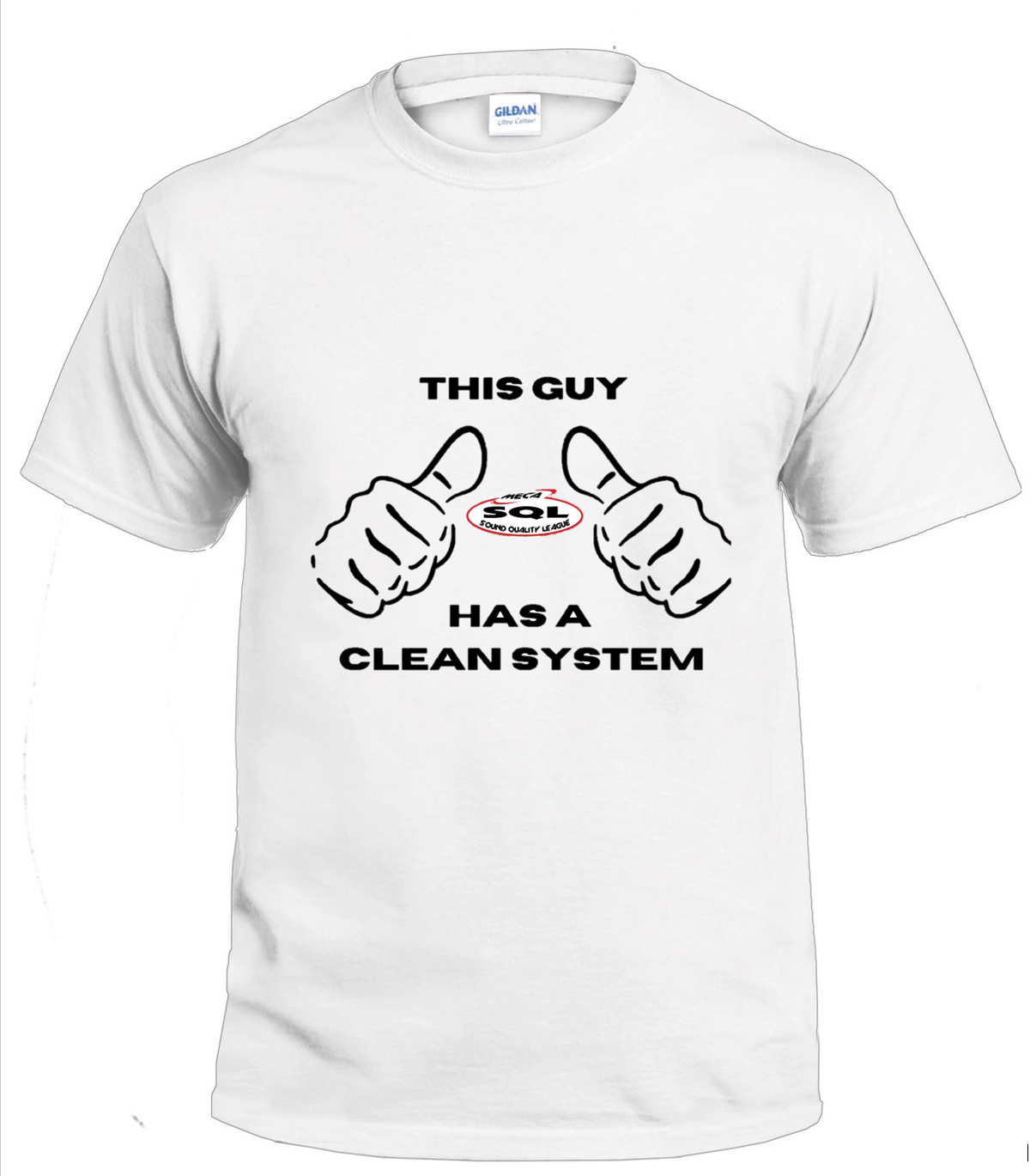 This Guy Has a Clean System t-shirt