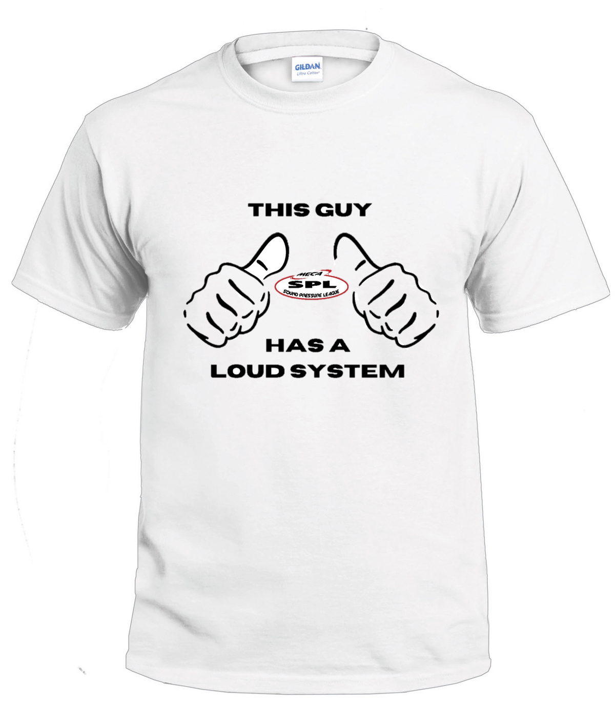 This Guy Has a Loud System t-shirt