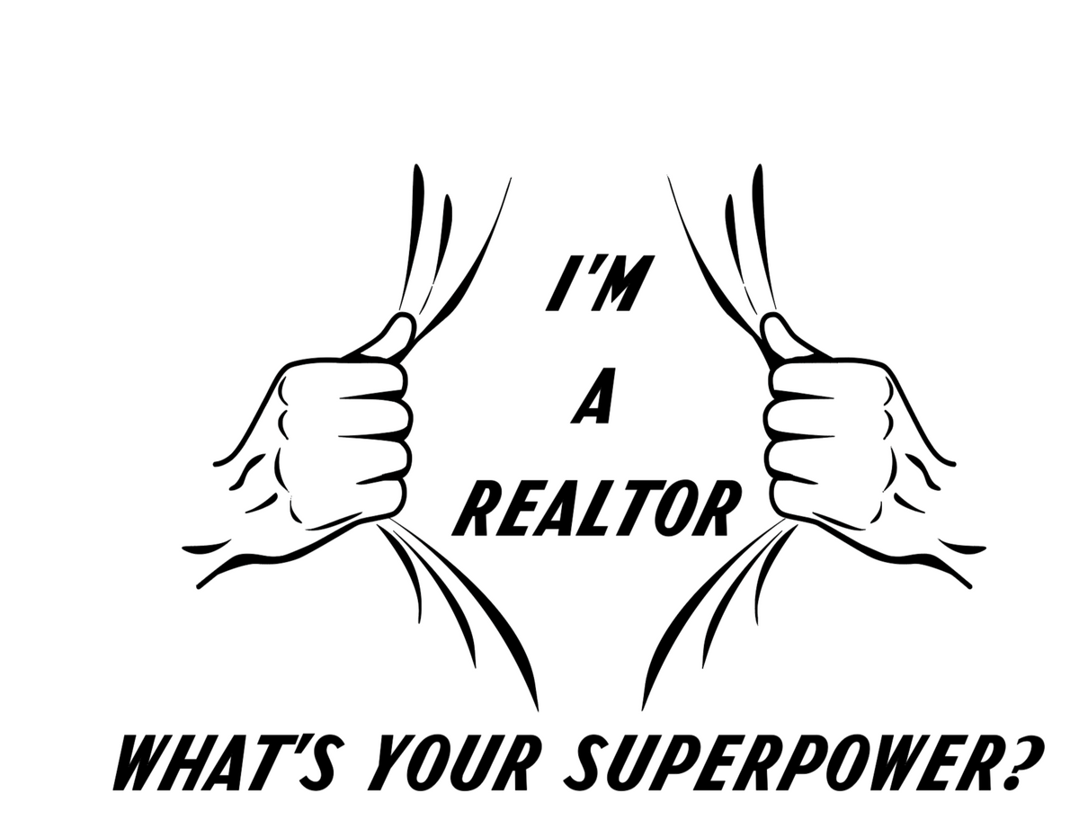 What is Your Superpower man real estate t-shirt