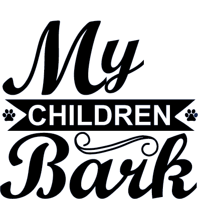 My Children Bark dog parent t-shirt